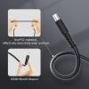 3.28ft USB C to 3.5mm x1.35mm Adapter Cable,Supply Adapter Power Cable Made for Webcam Router,IP Camera, Electric Toothbrush, LED Strip Light,Portable for Outdoor Test, Studio and Travel view 4