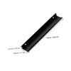 IWOWHERO 4pcs Modern Black Cabinet Pulls Sleek Invisible Design Door Handles for Kitchen Wardrobe Drawer Hardware Elevate Your view 3