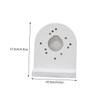 HOMOCONO Webcam Wall Mount Bracket Security Camera Holder Bracket Outdoor Mount for CCTV Cameras view 2