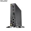 Shuttle XPC Slim Fanless DS50U Mini Barebone PC Intel U300 Raptor-Lake Processor Supports DDR5 SO-DIMM (Max. 64GB) Triple Display Support 12V or 19V DC (No Ram No HDD/SSD No OS Installed) view 2