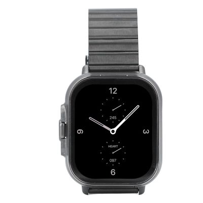 Diyeeni D8 Smart Watch with Earbuds, 2 in 1 BT Earphone & Watch, 2.01 Inch HD Touch Screen Smartwatch for Android for iOS, Support NFC, Answer Calls, Sports Modes, Alarm (Black Shell