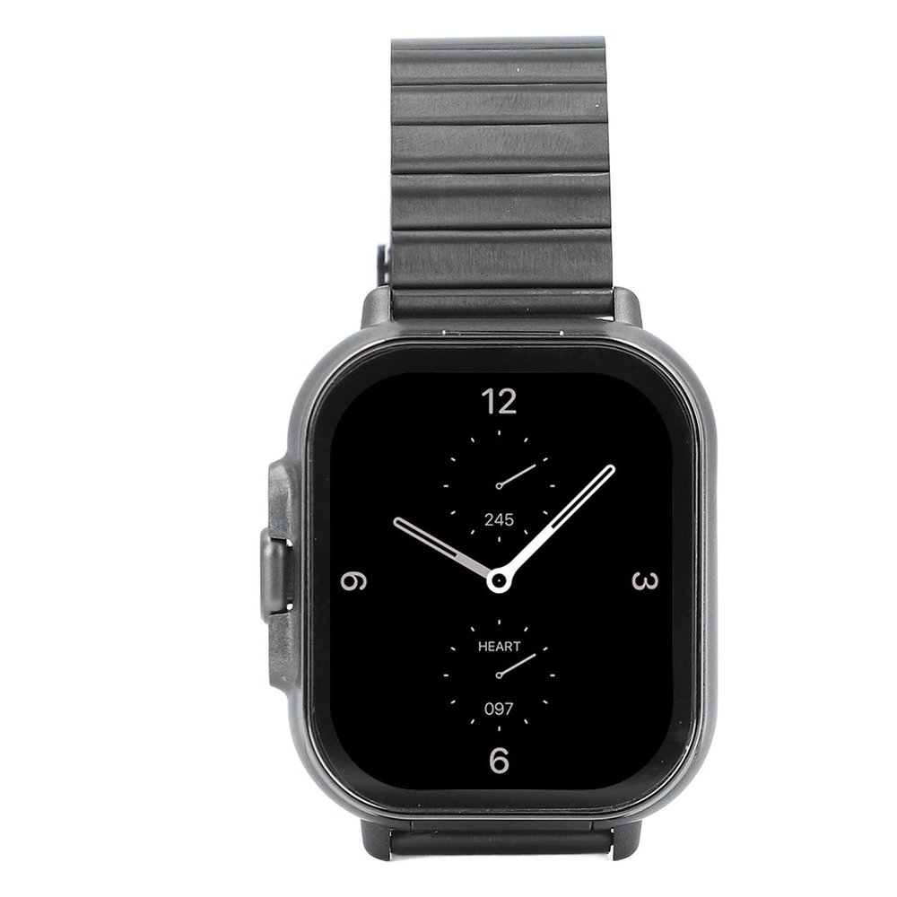 Diyeeni D8 Smart Watch with Earbuds, 2 in 1 BT Earphone & Watch, 2.01 Inch HD Touch Screen Smartwatch for Android for iOS, Support NFC, Answer Calls, Sports Modes, Alarm (Black Shell