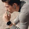 Diyeeni D8 Smart Watch with Earbuds, 2 in 1 BT Earphone & Watch, 2.01 Inch HD Touch Screen Smartwatch for Android for iOS, Support NFC, Answer Calls, Sports Modes, Alarm (Black Shell view 2
