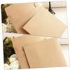 Unomor 25pcs Kraft Paper Cd Bags Multi-function Cd Covers for Home Storage Sealing Envelopes for Music Game and Discs Space-saving Protective Sleeves view 3