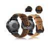 Quic kfit 26mm 22mm Genuine Leather Calfskin Strap Fit for Garmin Epix Pro 51mm 47mm Tactix 7 Pro/Fenix 7 Pro 7X Pro Enduro 2 Strap(Brown Black,26mm For Enduro 2) view 2