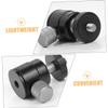 2pcs Aluminum Alloy Tripod Rotating Mount for Cameras and Projectors Lightweight and Angle for Optimal Viewing view 3