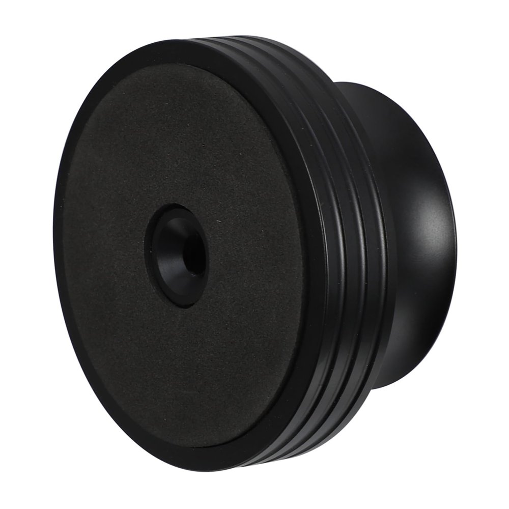 FELTECHELECTR 1pc Aluminum Disc Stabilizer Clamp Balanced Vinyl Record Weight for Turntables Black Improve Sound Quality Reduce Shaking for Music