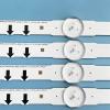 UIAHNE Backlight Strip Compatible with UE32H6400AK UE32J5120 UN32J6300AF UE32H5020AK UE32H5080 UE32H5090AS UE32H6200AK UE32H6200 T32E310EX view 4