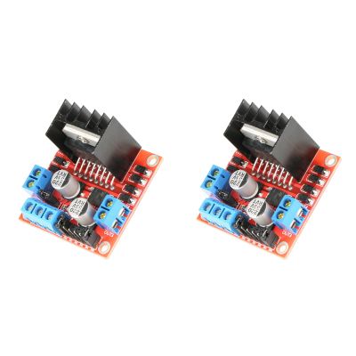 2pcs Motor Driver H Bridge Controller Board Module Stepper Motor for Smart Car Power
