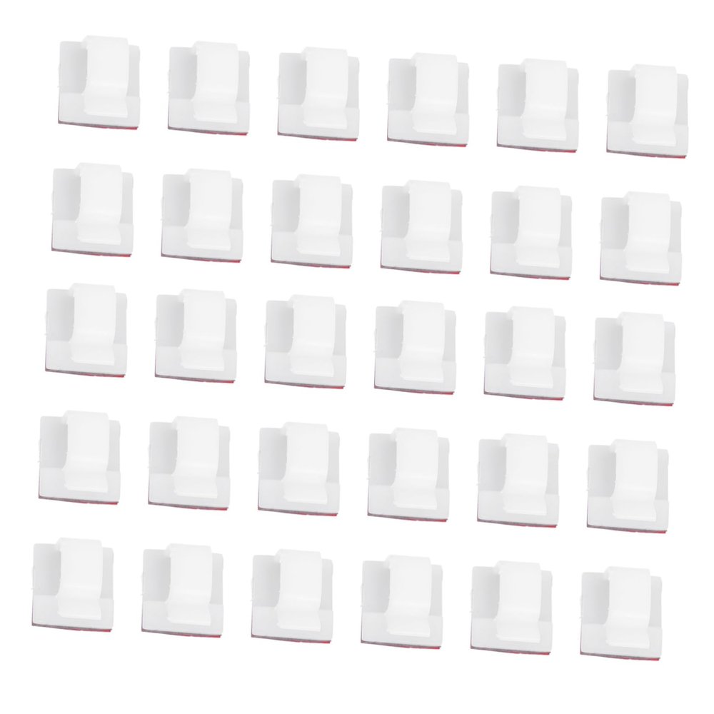 LIFKICH Self-Adhesive Cable Clips 120 Pcs Wire Holder Clips Cord Covers for Wires Wall