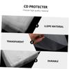 Cabilock 100pcs Cd Cover Vinyl Record Sleeves Lldpe Material Scratch Safe for Records view 4