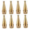 FELTECHELECTR 8pcs Speaker Copper Spikes Feet Pads for Improved Sound Quality and Floor Protection Shockproof Stand Base for Audio Equipment Random Full Copper Material view 1