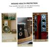FELTECHELECTR 8pcs Speaker Copper Spikes Feet Pads for Improved Sound Quality and Floor Protection Shockproof Stand Base for Audio Equipment Random Full Copper Material view 3