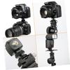 FELTECHELECTR 4pcs Double Screw Tripod Screw Adapter Camera Hot Shoe Mount Accessory for DSLR Camcorders and Monitors Easy Installation view 4