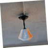 WHAMVOX Vintage Burlap Farmhouse Chandelier Pendant Light Lampshade Rustic Decorative Lampshade Replacement for Bedroom Living Room view 3