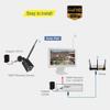 LONNKY Wireless Security Camera System Outdoor with 15.6" Monitor, 4Pc Security Cameras, Color Night Vision, Auto Tracking, 8CH Expandable view 4