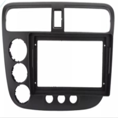 AYYDXRK 9 INCH Audio Fitting Compatible with Honda Civic 2000-2006 Radio Dashboard GPS Stereo Panel for Mounting Frame Install Mount Kit(Frame LHD)