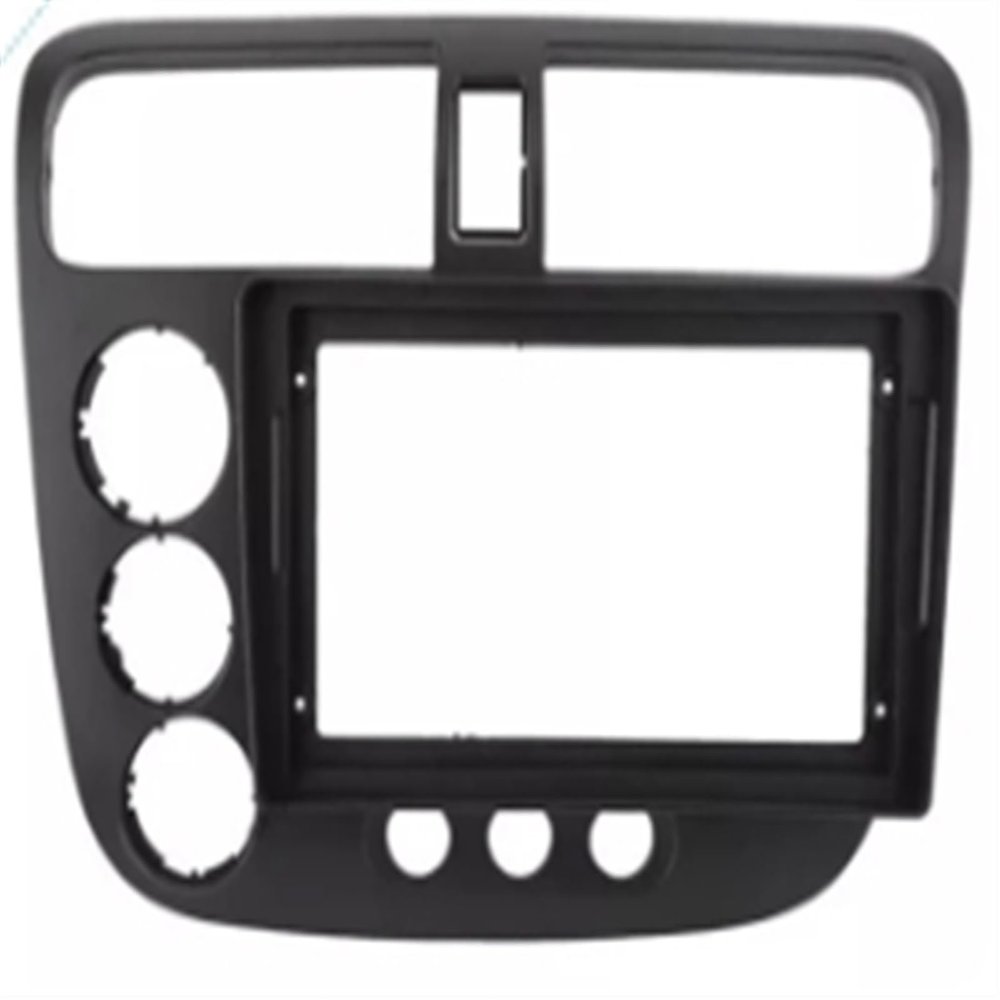 AYYDXRK 9 INCH Audio Fitting Compatible with Honda Civic 2000-2006 Radio Dashboard GPS Stereo Panel for Mounting Frame Install Mount Kit(Frame LHD)