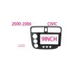 AYYDXRK 9 INCH Audio Fitting Compatible with Honda Civic 2000-2006 Radio Dashboard GPS Stereo Panel for Mounting Frame Install Mount Kit(Frame LHD) view 2