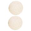 CIYODO 2pcs Woven Rattan Lampshade Cover Decorative Hanging Lamp Shade for Ceiling Table Lamps Lightweight and Sturdy Rustic Design for Home Hotel Restaurant Use view 1
