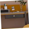 BUTIFULSIC 2pcs Dresser Drawer Knobs Brushed Cabinet Pulls Easy Install Metal Handles view 4