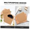 QUMIIRITY 50pcs Cd Storage Bags Kraft Paper Cd Sleeves for DVDs and and Space-Saving Envelopes for Home Office and School Use view 3