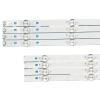 UIAHNE 8PCS Backlight Strips Compatible with 49UJ635T 49UJ635V 49UJ639V 49UK6090PUA 49UK6200PLA 49UK6200PUA NC490DUE-AAFX1-41CA view 2