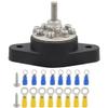 HOMOCONO 1set Position Car Terminal Block Distribution Bus Bar and Easy Installation for Automotive Rv and Applications view 1