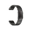 22mm 26mm Titanium Alloy Band Fit for Garmin Fenix 6X Pro/6X/5X/5X Plus/7X / Tactix 7/Descent MK2/Instinct 1/2 Bracelet Replacement Watchband(Black,For Width 26mm) view 1