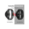 22mm 26mm Titanium Alloy Band Fit for Garmin Fenix 6X Pro/6X/5X/5X Plus/7X / Tactix 7/Descent MK2/Instinct 1/2 Bracelet Replacement Watchband(Black,For Width 26mm) view 2