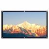 16:9 Projection Screen 250 inch, Washable Projector Screen, Portable Projector Movies Screen, for Home Theater Outdoor Indoor(250inch) view 1