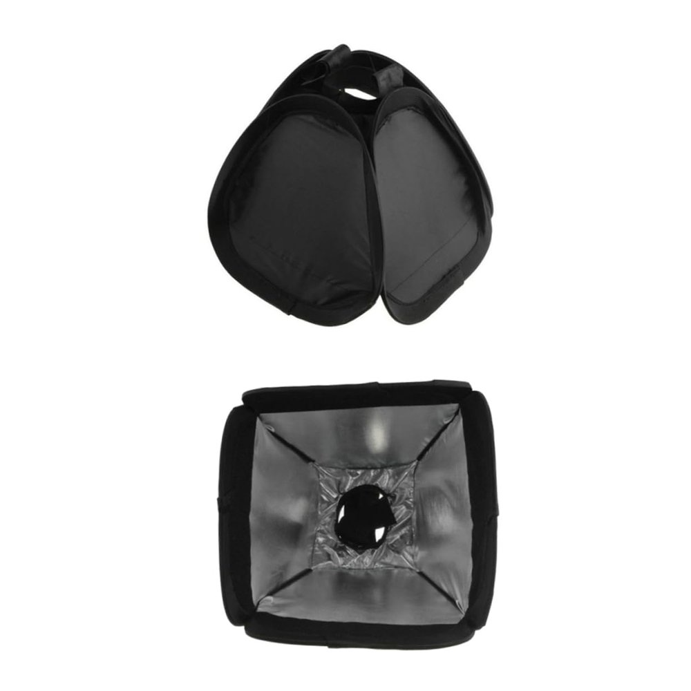 DirectNine Basics 1 Set of Soft Box Accessories for Photography Diffuser Speedlight Softbox Ring Light Diffuser Foldable Flash