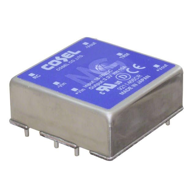 DC-DC Converter; PCB Board Mount; 33W; 3.3V; 10A; 9-36V in