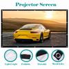 60 inch Projector Screen, 16:9 Foldable Portable Projector Movies Screens, for Home Theater Outdoor Indoor(330x187CM/150in) view 4