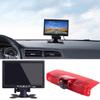 HD 1280 * 720 Pixel High Roof Mount 3rd Brake Light Rear View Reverse Camera Parking aid+7" inch LCD Monitor Replacement for Chevrolet Express GMC Savana Vans Exporer Vans Cargo view 1