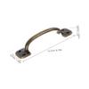 HONMEET Ergonomic Cabinet Door Handles Wooden Drawer Pulls Kitchen Cabinet Hardware Easy Install Decorative view 2