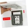 FELTECHELECTR Mount Bracket for IP Security Punch Shelf Scratch-Resistant Design Cable Management Easy Installation for Use view 2