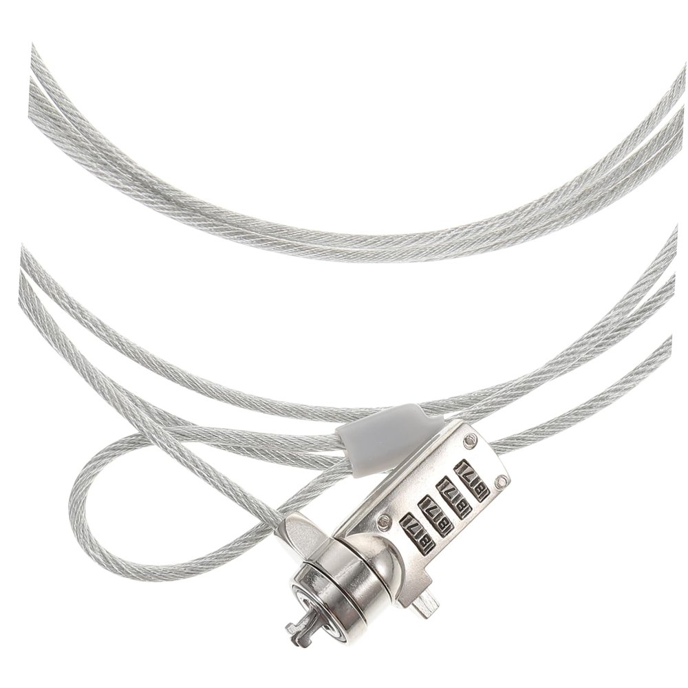 LIFKICH Supply Notebook Lock Security Cable Wire Rope Lock for Tablets Monitors
