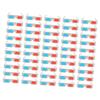 QUMIIRITY 50pcs Anaglyph Glasses Red Blue Cardboard Spectacles for Movies Games and Magazines Family Fun and Portable Viewing Experience view 1