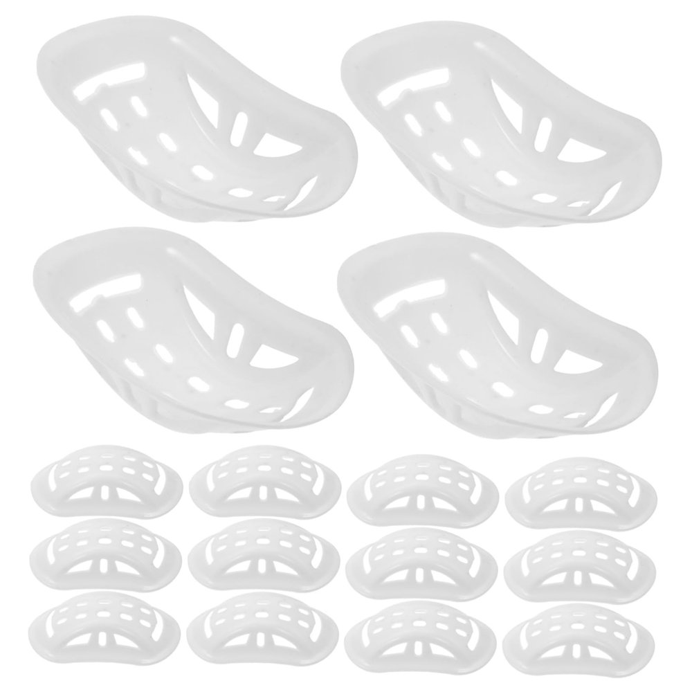OSOLADY 40Pcs Hard Hat Chin Pad Replacement Safety Chin Strap Cushions Protective Helmet Accessories for Construction and Outdoor Use