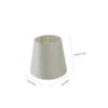 WOONEKY Decor Aesthetic Small Lamp Shades Fabric Lampshade for Table Lamps Easy Install view 2