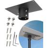 Secure Flexible Adjustable Roof Mount Adapter Bracket Suitable For Satellite Dish Outdoor Antennas Home Travel & Marine view 2