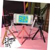 CAXUSD Small Tripod for Phone -in-one Camera and Mobile Phone Stand 2 Sections Black view 3