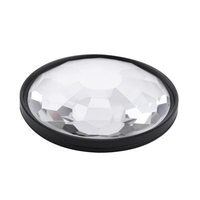 KONTONTY 1set Kaleidoscope Prism Lens Filter for Photography and Videos Create Stunning Refraction Effects for Night Scenes Landscapes and for Creative Camera Accessories