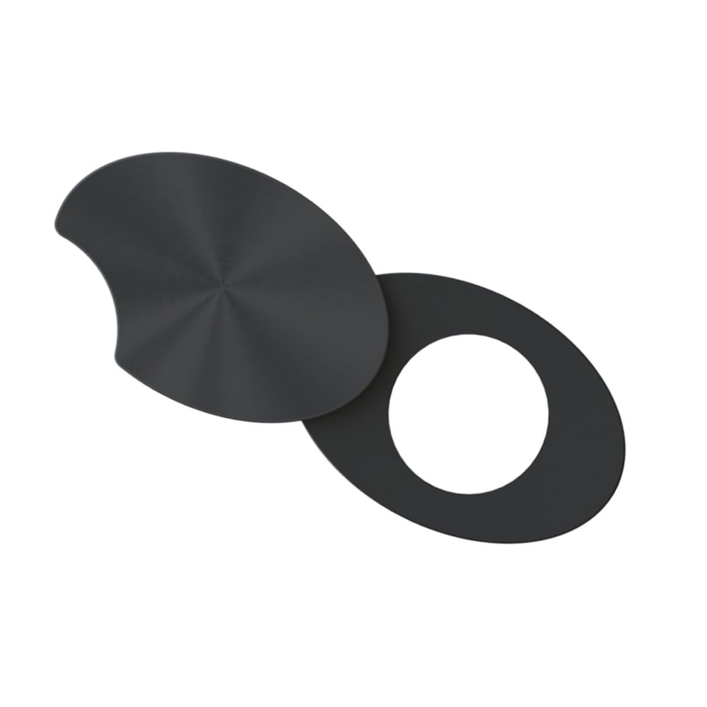 CAXUSD Webcam Cover Privacy Protector Ultra-Thin Abs Material Compatible with Laptops Tablets and Smartphones Easy to Install Secure Your Digital Privacy Black
