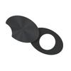 CAXUSD Webcam Cover Privacy Protector Ultra-Thin Abs Material Compatible with Laptops Tablets and Smartphones Easy to Install Secure Your Digital Privacy Black view 1