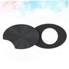 CAXUSD Webcam Cover Privacy Protector Ultra-Thin Abs Material Compatible with Laptops Tablets and Smartphones Easy to Install Secure Your Digital Privacy Black view 2