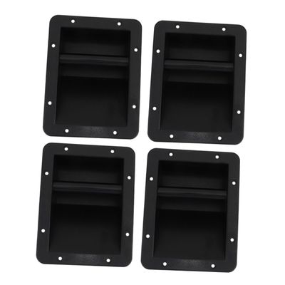 WOONEKY 4pcs Replacement Speaker Handles Plastic Handles for Cabinets Comfortable Grip for Heavy Equipment