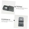 FELTECHELECTR 10pieces Speaker Shelf Wall Mount Brackets Shaped Hanging Brackets for Surround Sound Speakers view 2