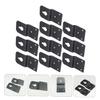 FELTECHELECTR 10pieces Speaker Shelf Wall Mount Brackets Shaped Hanging Brackets for Surround Sound Speakers view 4